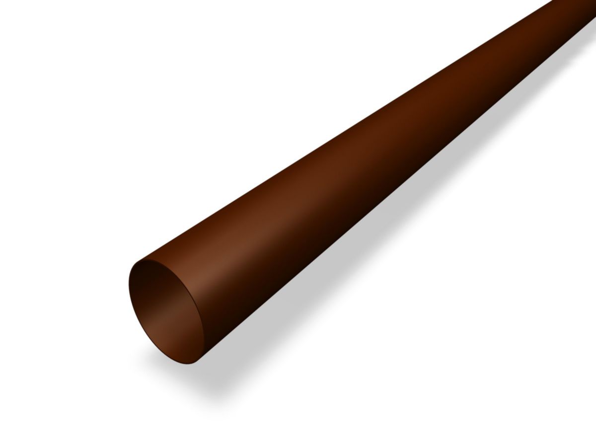 Floplast Blanc Demi Rond Gouttière Arrêt Externe Extrémité 112 Mm