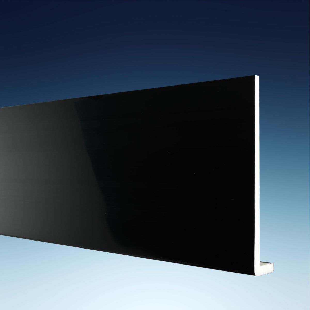 Planche de rive pvc noir Planche de rive pvc noir