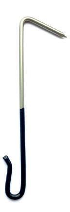 5 X Crochets Pour Vêtements Talea Vrai Acier Inox Massif 10-15 Mm