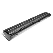 Pare-feuilles aluminium développement 25mm laqué zinc longueur 1m