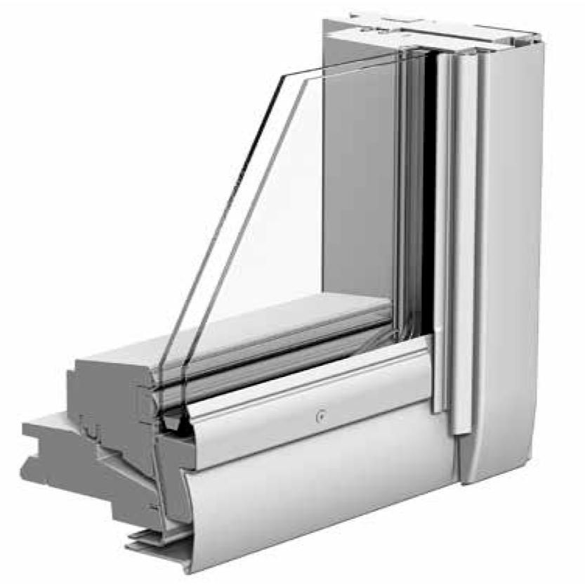 Vitrage standard 24mm IPL M06 0054F Uw: 1,4W/(m2,K) Classique 704x1084 mm