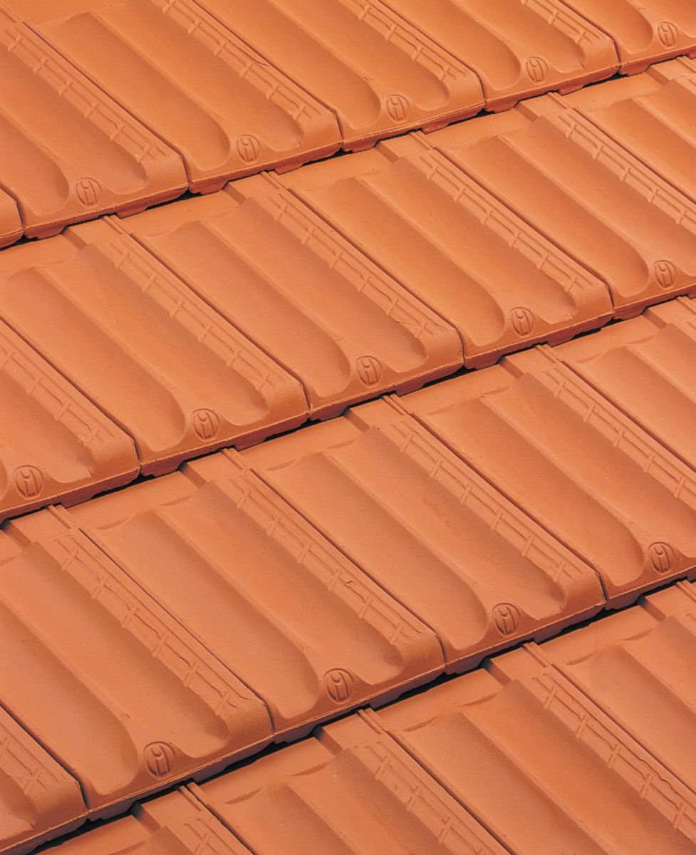 EDILIANS - Tuile terre cuite Marseille Poudenx rouge 440x255 mm teinte