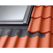 Raccord EDW pour fenêtre de toit SK06 114x118 cm pose traditionnelle sur tuiles gris anthracite EDW SK06 0000