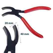 LOISIRS SCIENCES CREATIVITE | Pince Ronde à Bec Plat Avec Tranchants (160 Mm