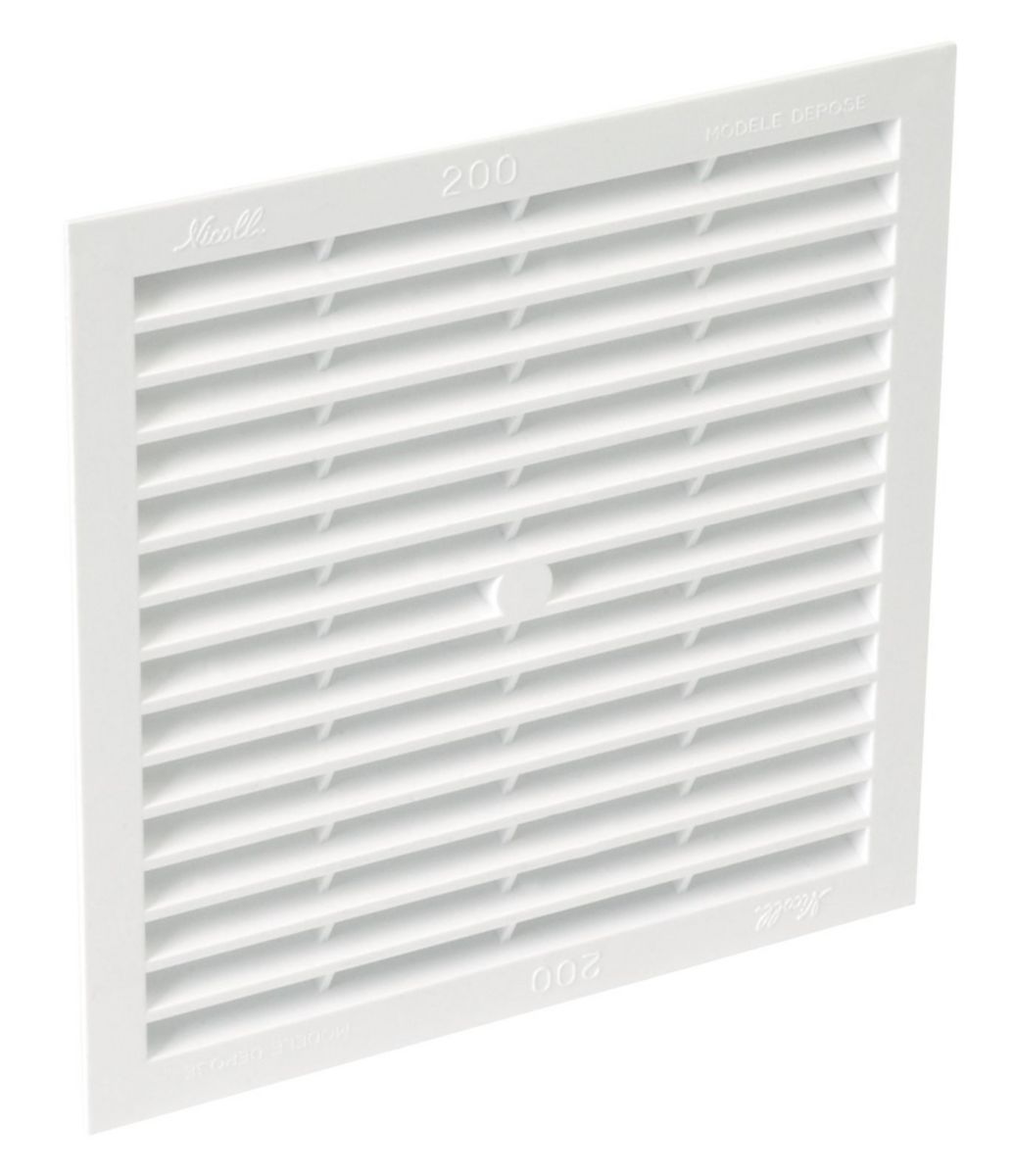 Blanc Grille da/ération 140/ mm x 245/ mm Mur Ventilation Grille de Coque T62