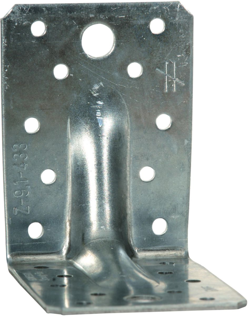 Equerre mixte renforcée Simpson 90x90x65 mm ép. 2,5 mm