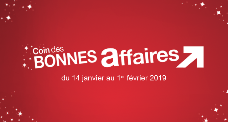 Les bonnes affaires 2019 Les bonnes affaires 2019